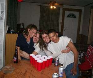 Ready to play beer pong