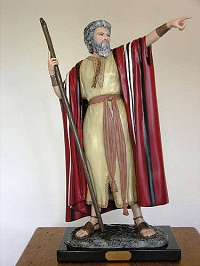 Moses, from the Ten Commandments