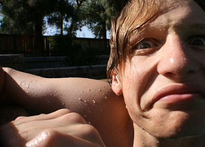 Embarrassing story: Lost his underwear in water