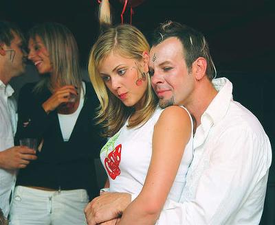 Couples Dancing and Having Fun