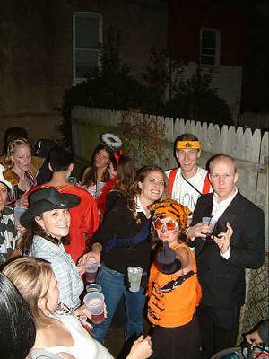 Drinking in the Backyard