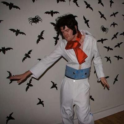 Dare: Dress up like Elvis Presley and sing a song 