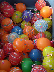 Use a balloon for the game