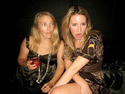 Buzzed Girls at Drinking Party