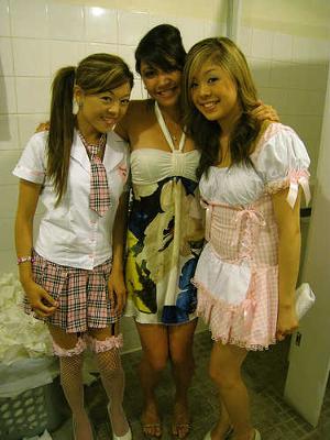 Even Toilet is a fun place for these girls