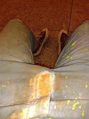 Truth or Dare + Throwing Colors = great fun! 