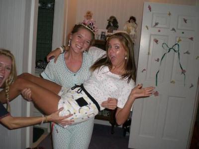 Funny Girls at Slumber Party