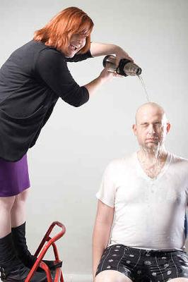 Pouring Water on Head