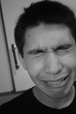 He Started to cry as soon as locked in the closet