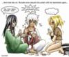 Playing Strip Poker (Naruto Fanart)