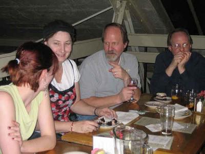 Drinking and Chatting after Dinner